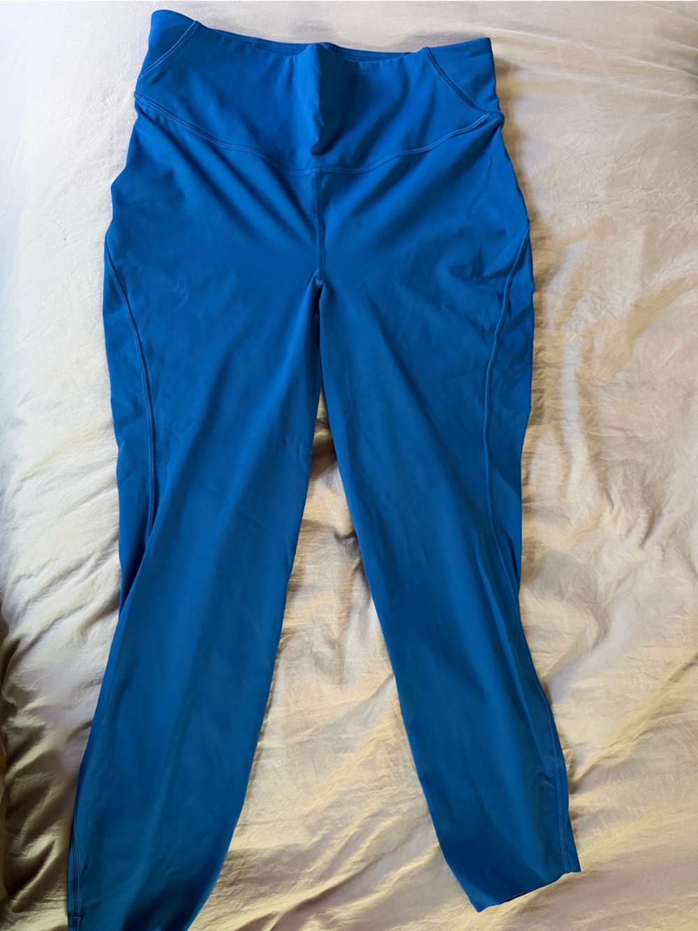 Women’s Lululemon High-Waist Active Leggings in Teal Blue